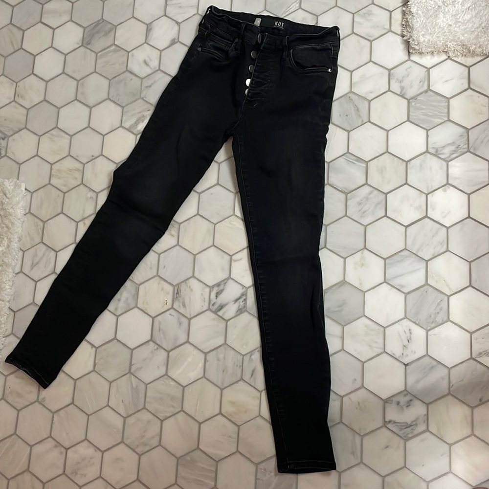 Kut Black Skinny Jeans